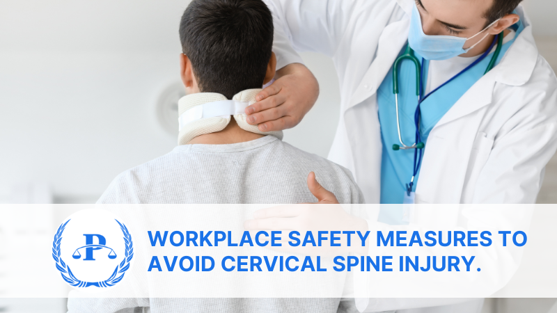 Workplace safety measures to avoid cervical spine injury. | Pistiolas